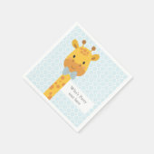 Serviette En Papier Giraffe, illustration animale (Coin)