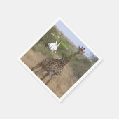 Serviette En Papier Giraffe Papier de Pâques (Coin)