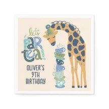 Giraffe Tea Party Anniversaire de enfant Party