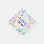 Serviette En Papier Girly Two Cool Summer Splash 2nd Birthday (Coin)