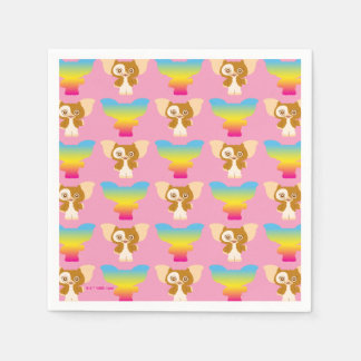 Serviette En Papier Gizmo | Motif arc-en-ciel