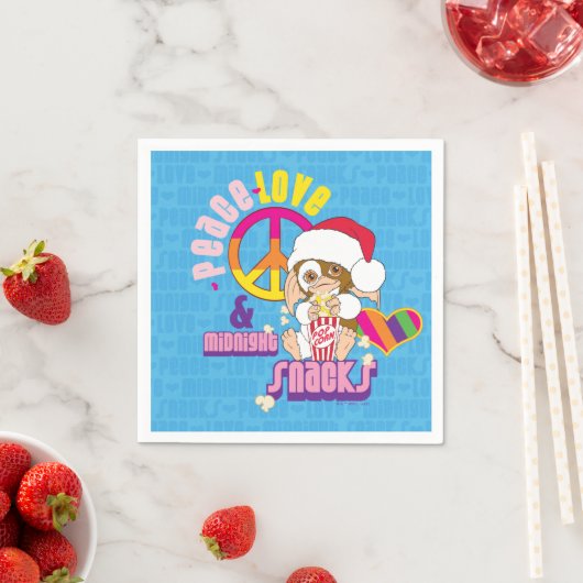 Serviette En Papier Gizmo | Peace Love & Midnight Snacks (En situation)
