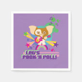 Serviette En Papier Gizmo | Rock'n Roll (Devant)