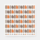 Serviette En Papier Glace Pops Bars Popsicle Creamsicle Fudge (Devant)
