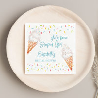 Glace ramassée mariage personnalisé