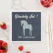 Serviette En Papier Glæ delig Jul | Joyeux Noël en danois (En situation)