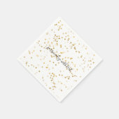 Serviette En Papier Glam Confetti (Coin)