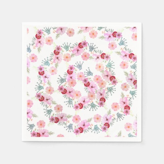 Serviette En Papier Glam Diva Llama Princess Anniversaire (Devant)