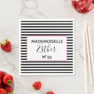 Serviette En Papier Glam & Glitz Couture Douche Anniversaire