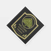 Serviette En Papier Glaming Canada Business (Coin)