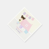 Serviette En Papier Glamping Sleepover Party (Coin)
