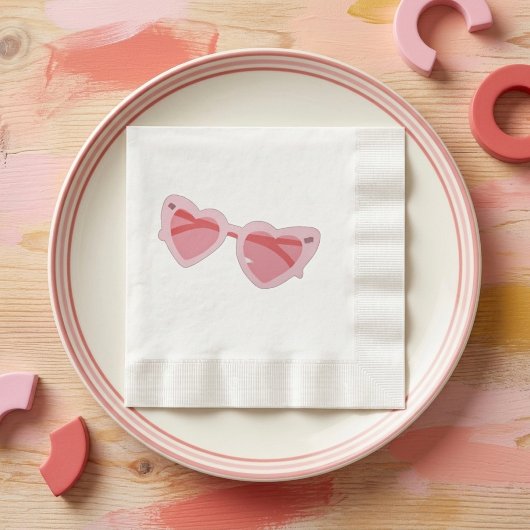 Serviette En Papier Glasses