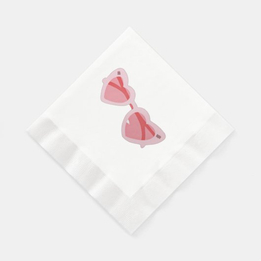 Serviette En Papier Glasses (Coin)