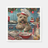 Serviette En Papier Glen of Imaal Terrier Viennoiserie : Festive (Devant)