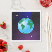 SERVIETTE EN PAPIER GLOBE (En situation)