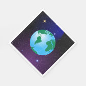 SERVIETTE EN PAPIER GLOBE (Coin)