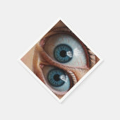 Serviette En Papier globes oculaires déplaisants (Coin)