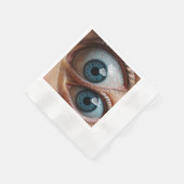 Serviette En Papier globes oculaires déplaisants (Coin)
