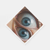 Serviette En Papier globes oculaires déplaisants (Coin)