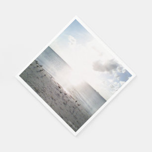 Serviette En Papier Gloire du soleil sur la plage