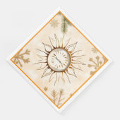 Serviette En Papier "Gloire solaire brillante" (Coin)