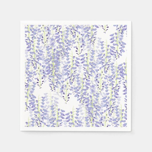 Serviette En Papier glycine des serviettes (Devant)