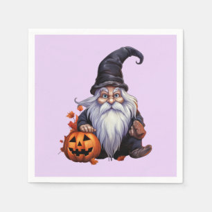 Serviette En Papier Gnom gnome Halloween