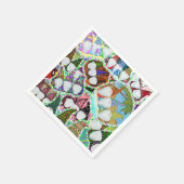 SERVIETTE EN PAPIER GNOME (Coin)