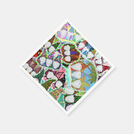 SERVIETTE EN PAPIER GNOME (Coin)