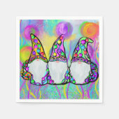 SERVIETTE EN PAPIER GNOME (Devant)