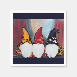SERVIETTE EN PAPIER  GNOMES        