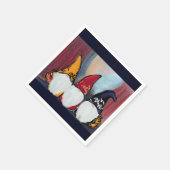 SERVIETTE EN PAPIER  GNOMES         (Coin)