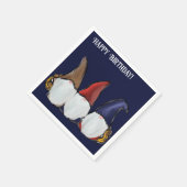 SERVIETTE EN PAPIER  GNOMES           (Coin)