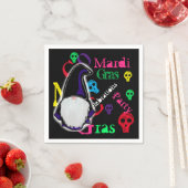 SERVIETTE EN PAPIER GNOMES (En situation)