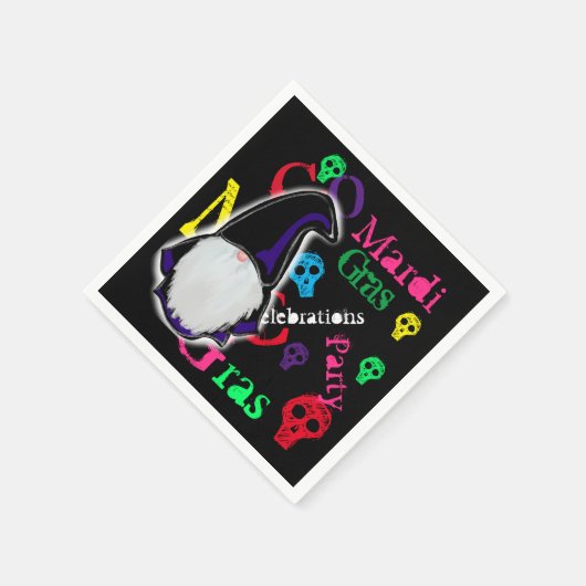 SERVIETTE EN PAPIER GNOMES (Coin)