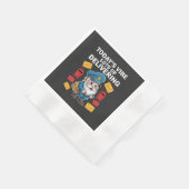 Serviette En Papier Gnomes Postaux Courrier (Coin)