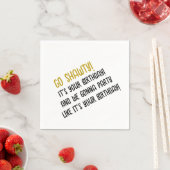 Serviette En Papier Go Shawty Cocktail Napkins (En situation)