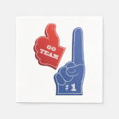 Serviette En Papier Go Team Paper Napkins (Devant)