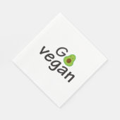 Serviette En Papier Go Vegan (Coin)
