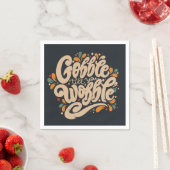 Serviette En Papier Gobble jusqu'à ce que vous tournez (En situation)