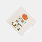 Serviette En Papier Gobble Jusqu'À Ce Que Vous Tourniez Des Naples Jou (Coin)