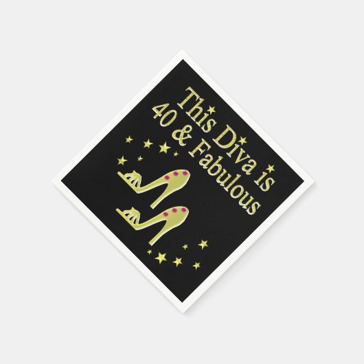 SERVIETTE EN PAPIER GOLD 40 GORGEEUX ET DESIGN FABULEUX (Coin)