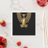 Serviette En Papier Gold Chain 1 Drift #1 1st Birthday Party (En situation)