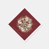 Serviette En Papier Gold Foil Sweet 16 Anniversaires Balloons Party Bo (Coin)