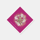 Serviette En Papier Gold Foil Sweet 16 Anniversaires Balloons Party Ho (Coin)