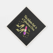 SERVIETTE EN PAPIER GOLD GLITZY ADMIN ASSISTANT DIVA DESIGN (Coin)