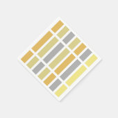 Serviette En Papier Gold Silver Bronze Metal Hues (Coin)