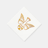 Serviette En Papier Golden 3-D Look Descent of Holy Spirit (Coin)