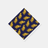Serviette En Papier Golden Cats (Coin)