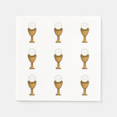 Serviette En Papier Golden Chalice and Host (Devant)